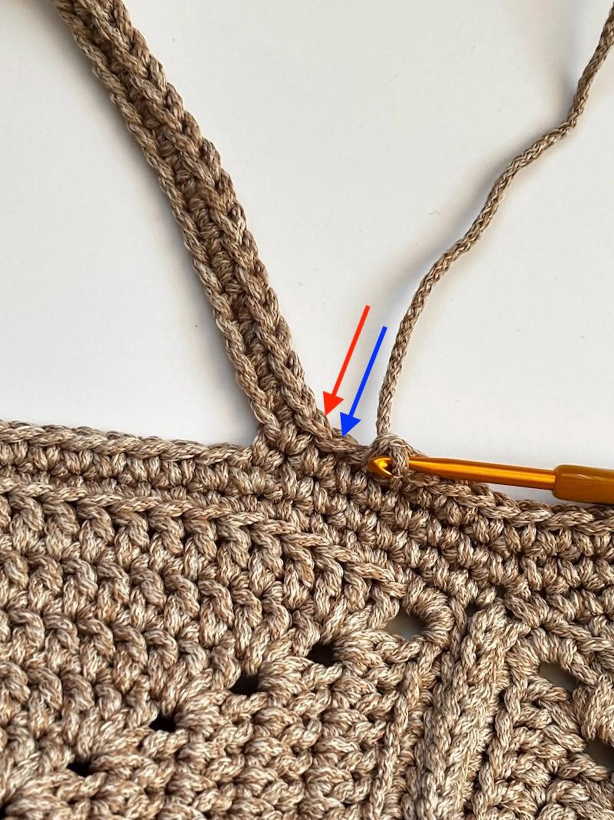 Granny Five Tote Crochet Pattern PDF – Spacious Granny Square Bag