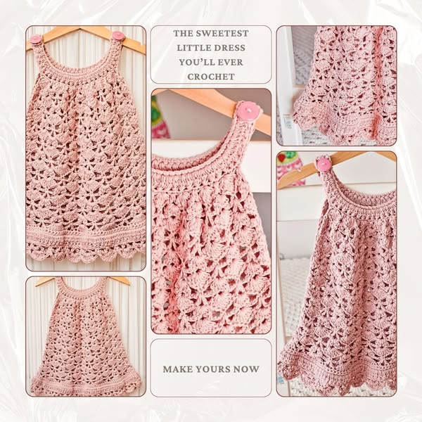 Summer Dress Crochet Pattern – PDF Download