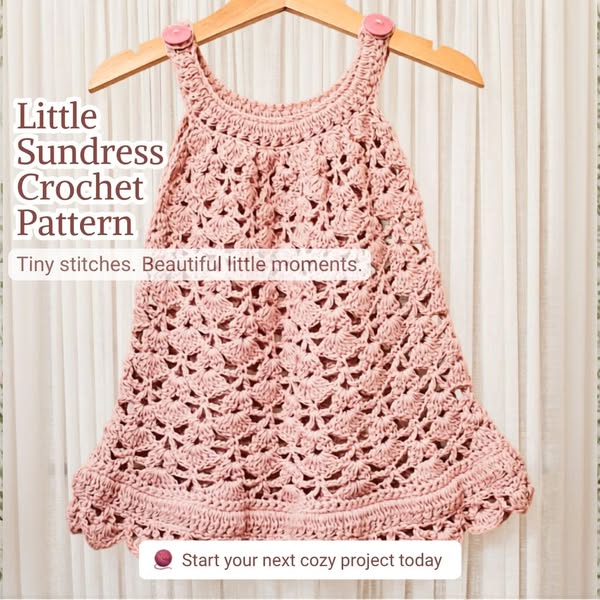 Summer Dress Crochet Pattern – PDF Download