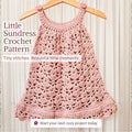 Summer Dress Crochet Pattern – PDF Download