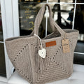 Granny Five Tote Crochet Pattern PDF – Spacious Granny Square Bag