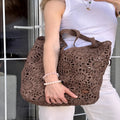 Raffia Granny Square Bag Crochet Pattern PDF – Instant Download