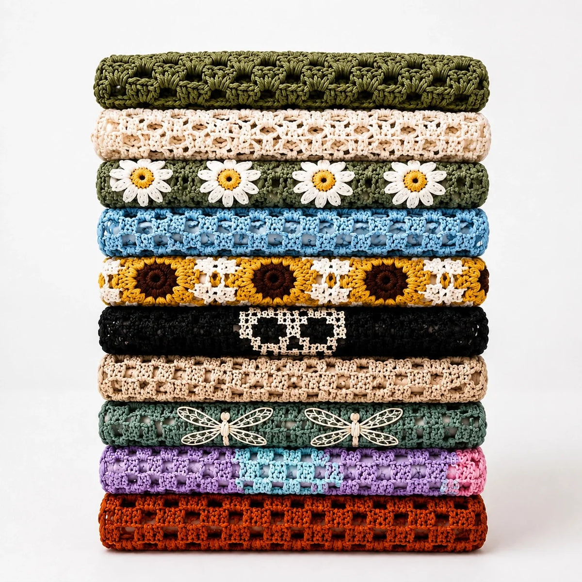 Top 10 Crochet Bandana Patterns – PDF Bundle