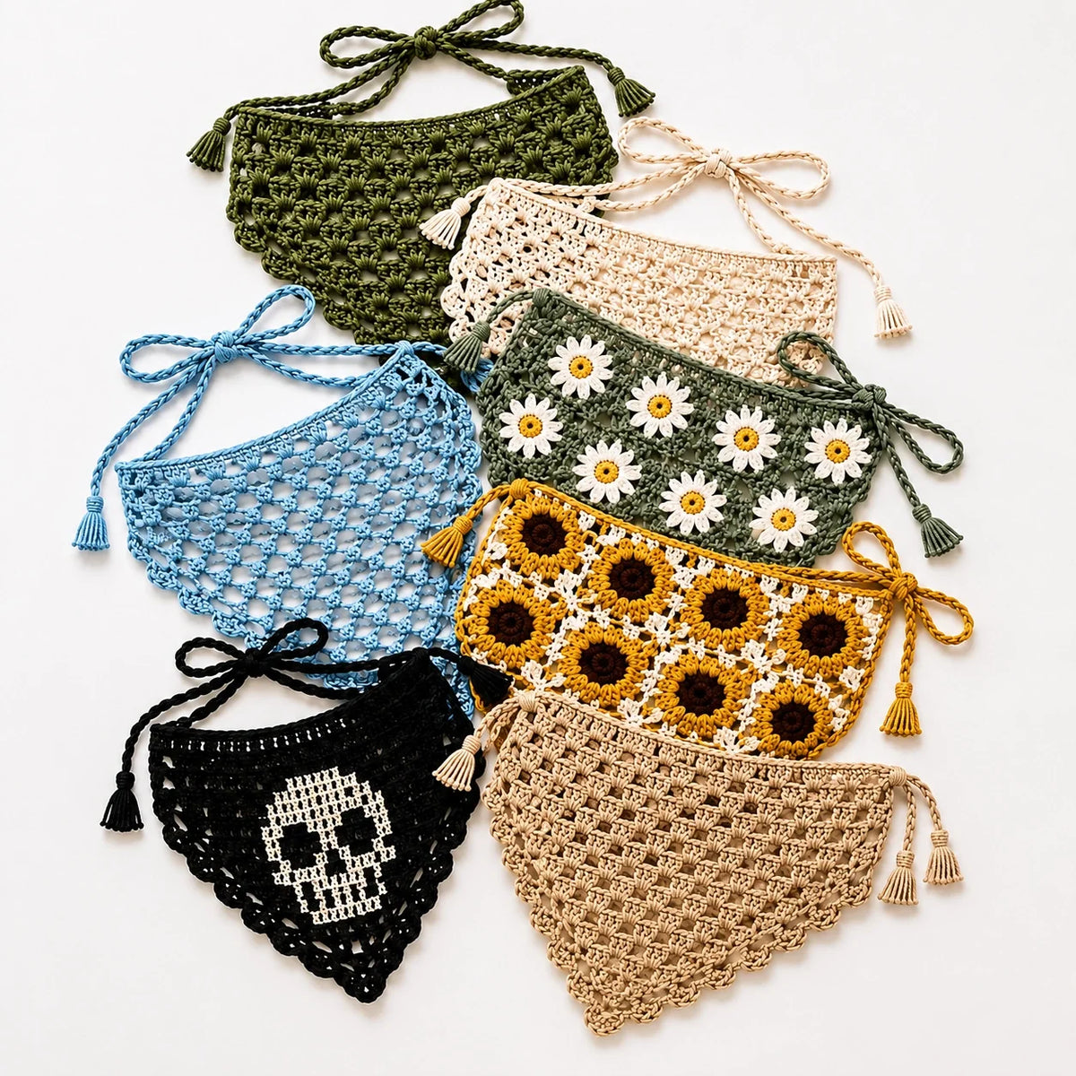 Top 10 Crochet Bandana Patterns – PDF Bundle