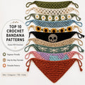 Top 10 Crochet Bandana Patterns – PDF Bundle
