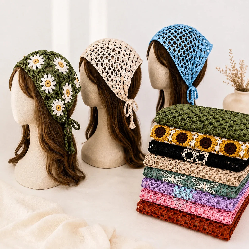 Top 10 Crochet Bandana Patterns – PDF Bundle