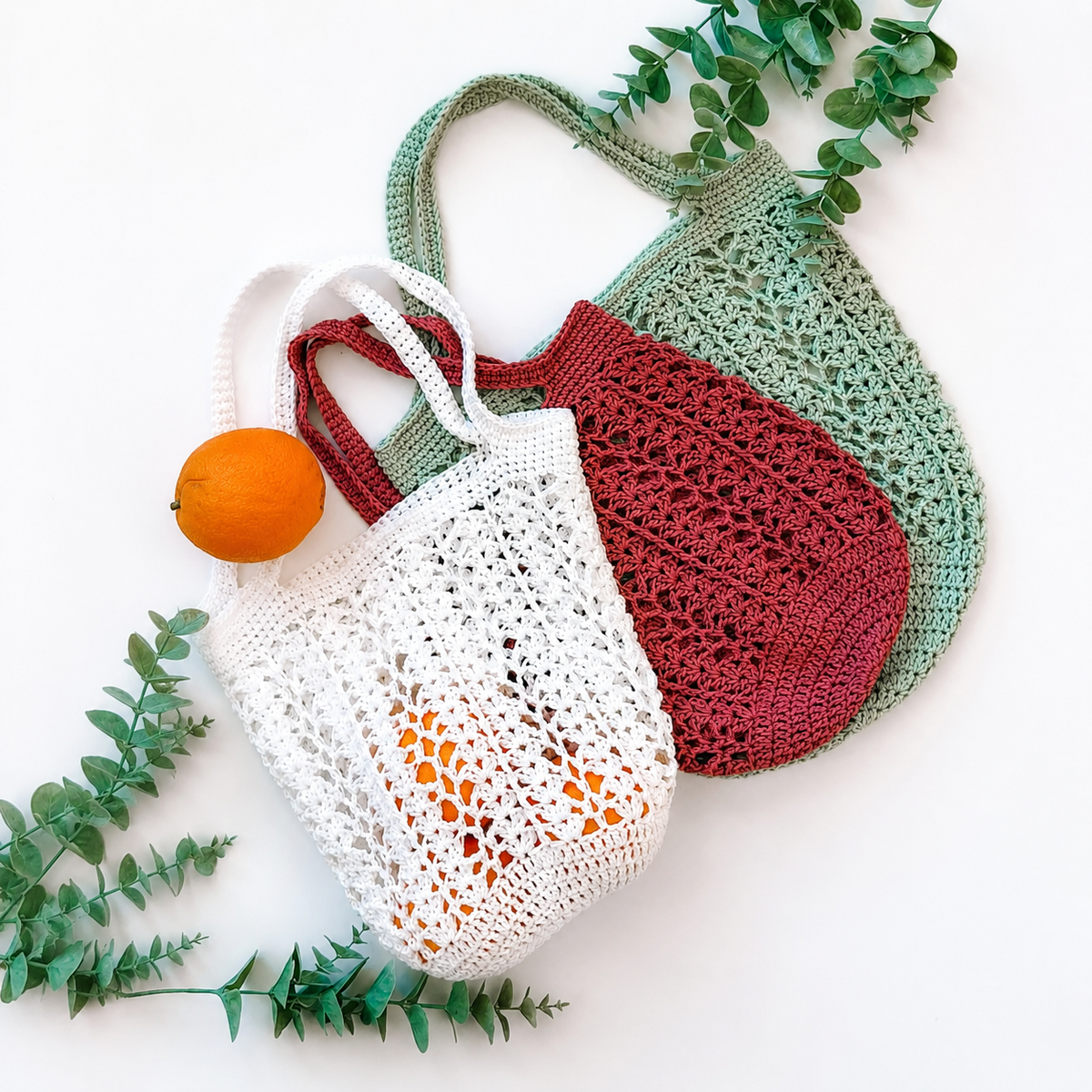 Willow Mesh Bag Crochet Pattern + Video