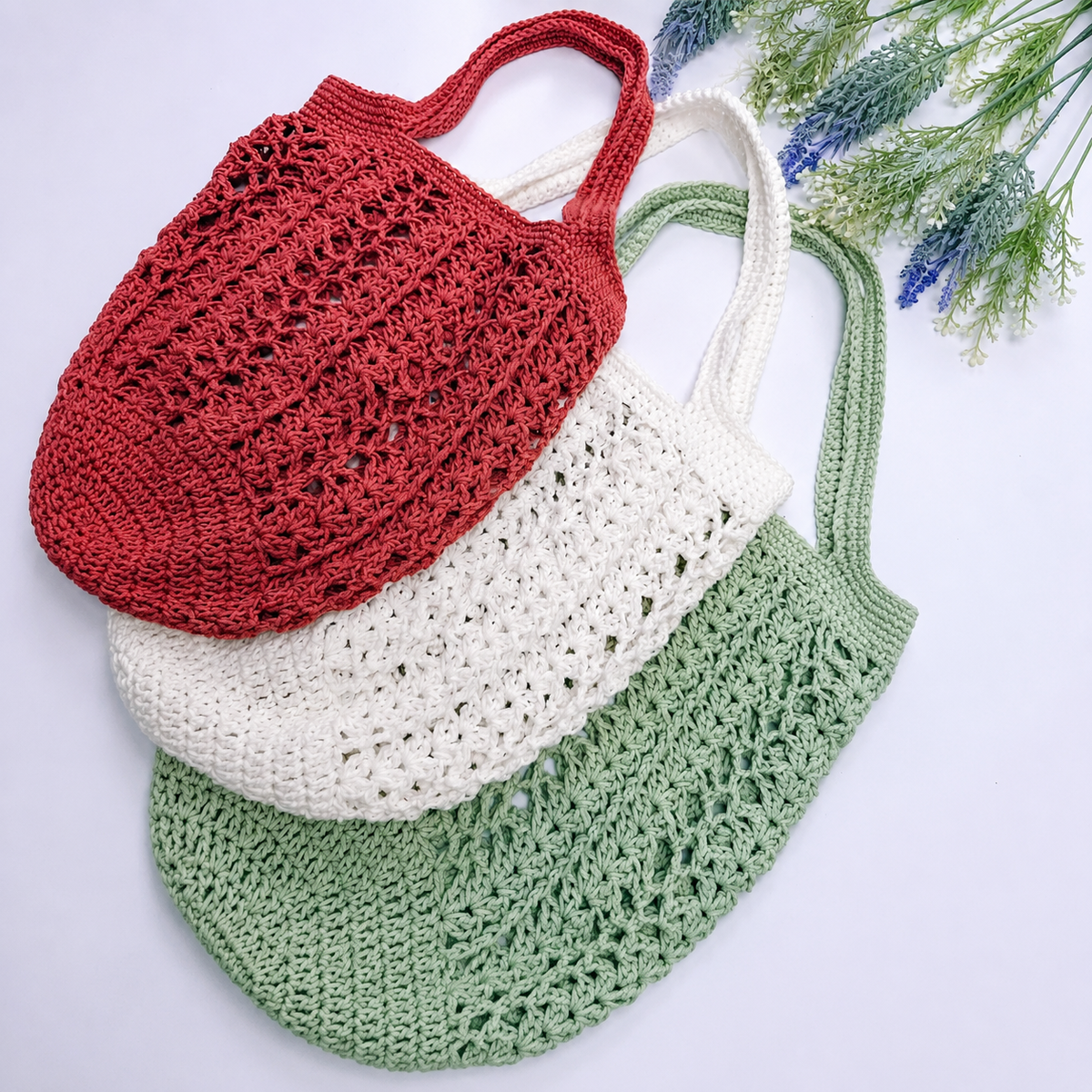 Willow Mesh Bag Crochet Pattern + Video