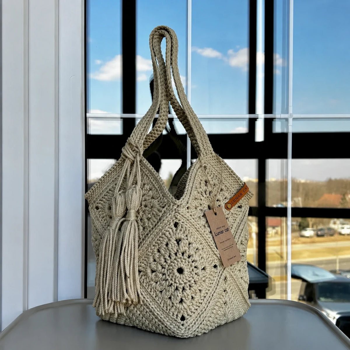 Market Bag Crochet Pattern PDF – Crochet Your Own Stylish Bag