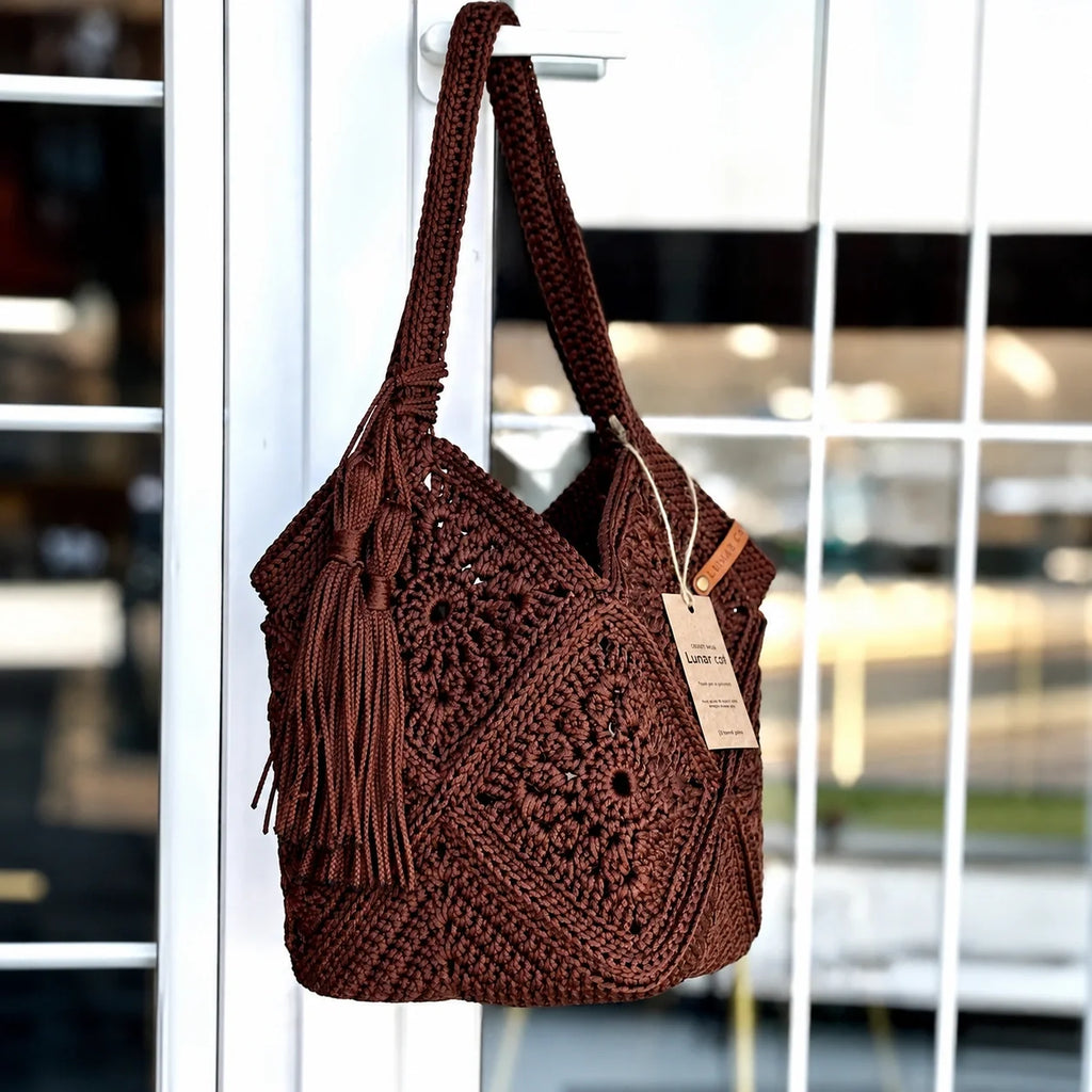 Market Bag Crochet Pattern PDF – Crochet Your Own Stylish Bag