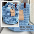 Modern Crochet Tote Bag for Everyday Use – Beginner-Friendly PDF Pattern