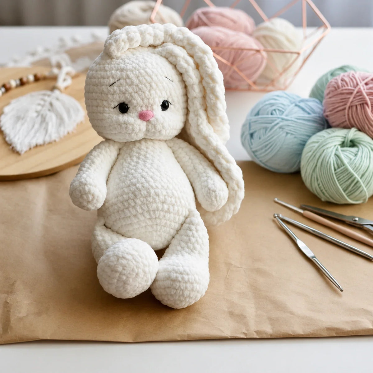 Bella the Bunny PDF Crochet Pattern