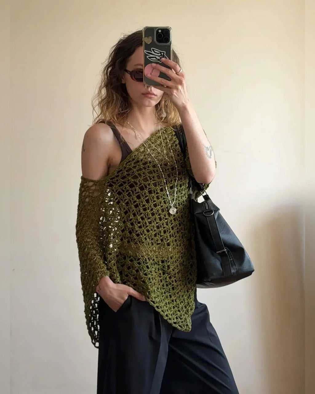NOA Crochet Poncho Top Pattern PDF – Airy Crochet Pattern