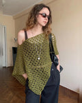NOA Crochet Poncho Top Pattern PDF – Airy Crochet Pattern