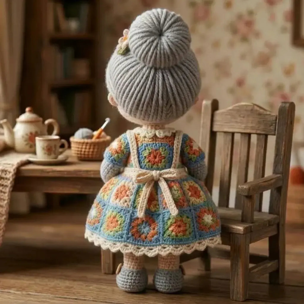 Granny Amigurumi Crochet Pattern – Grandma Doll PDF Tutorial