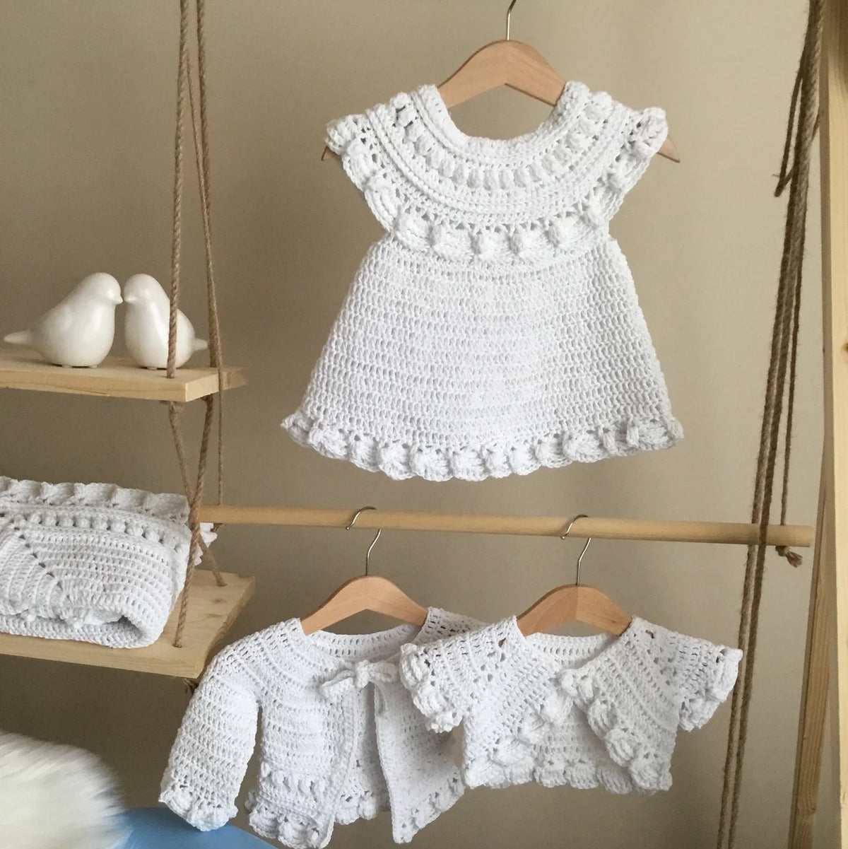 Moonpetal Baby Dress Crochet Pattern – PDF Download
