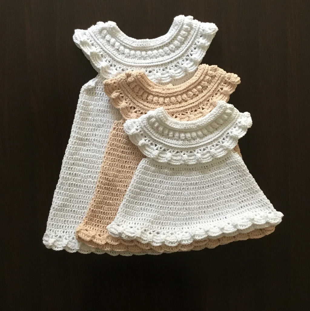 Moonpetal Baby Dress Crochet Pattern – PDF Download