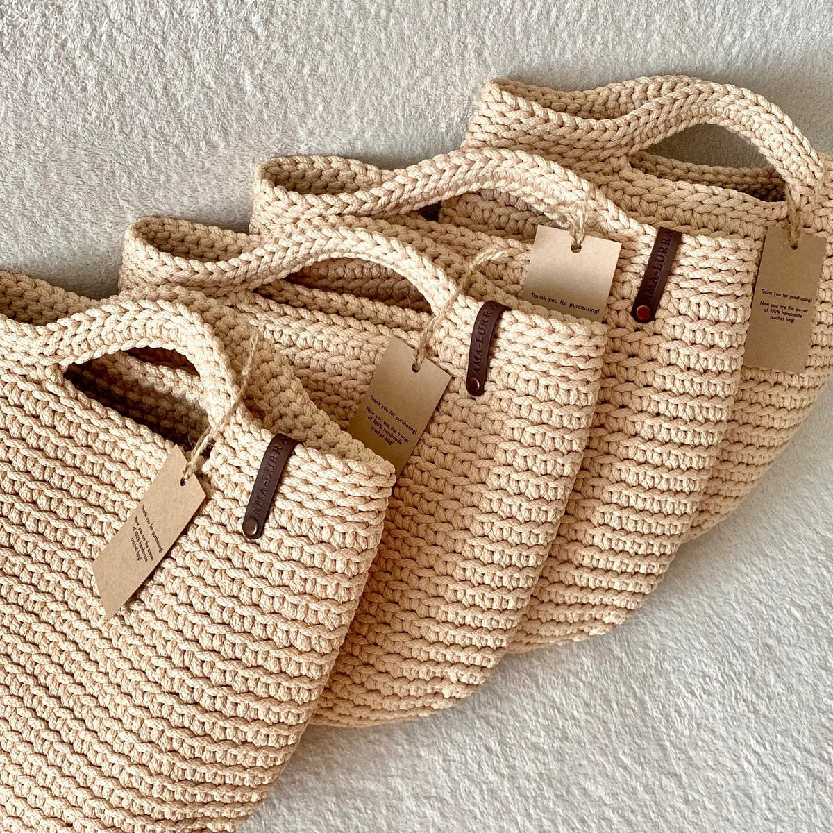 Modern Crochet Tote Bag for Everyday Use – Beginner-Friendly PDF Pattern