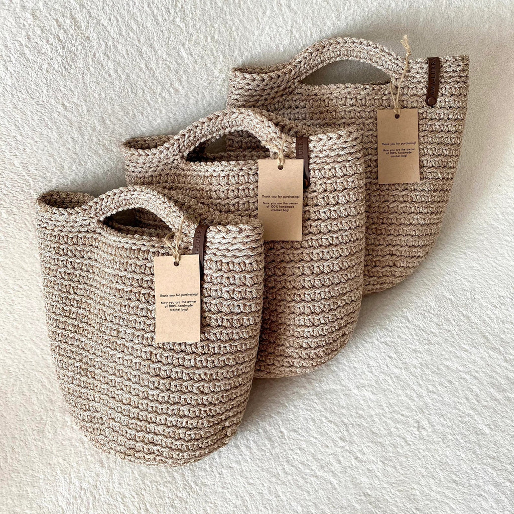 Modern Crochet Tote Bag for Everyday Use – Beginner-Friendly PDF Pattern