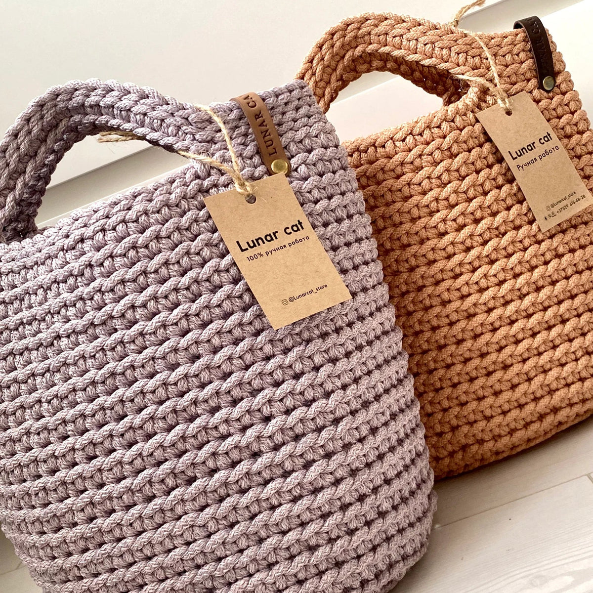 Modern Crochet Tote Bag for Everyday Use – Beginner-Friendly PDF Pattern