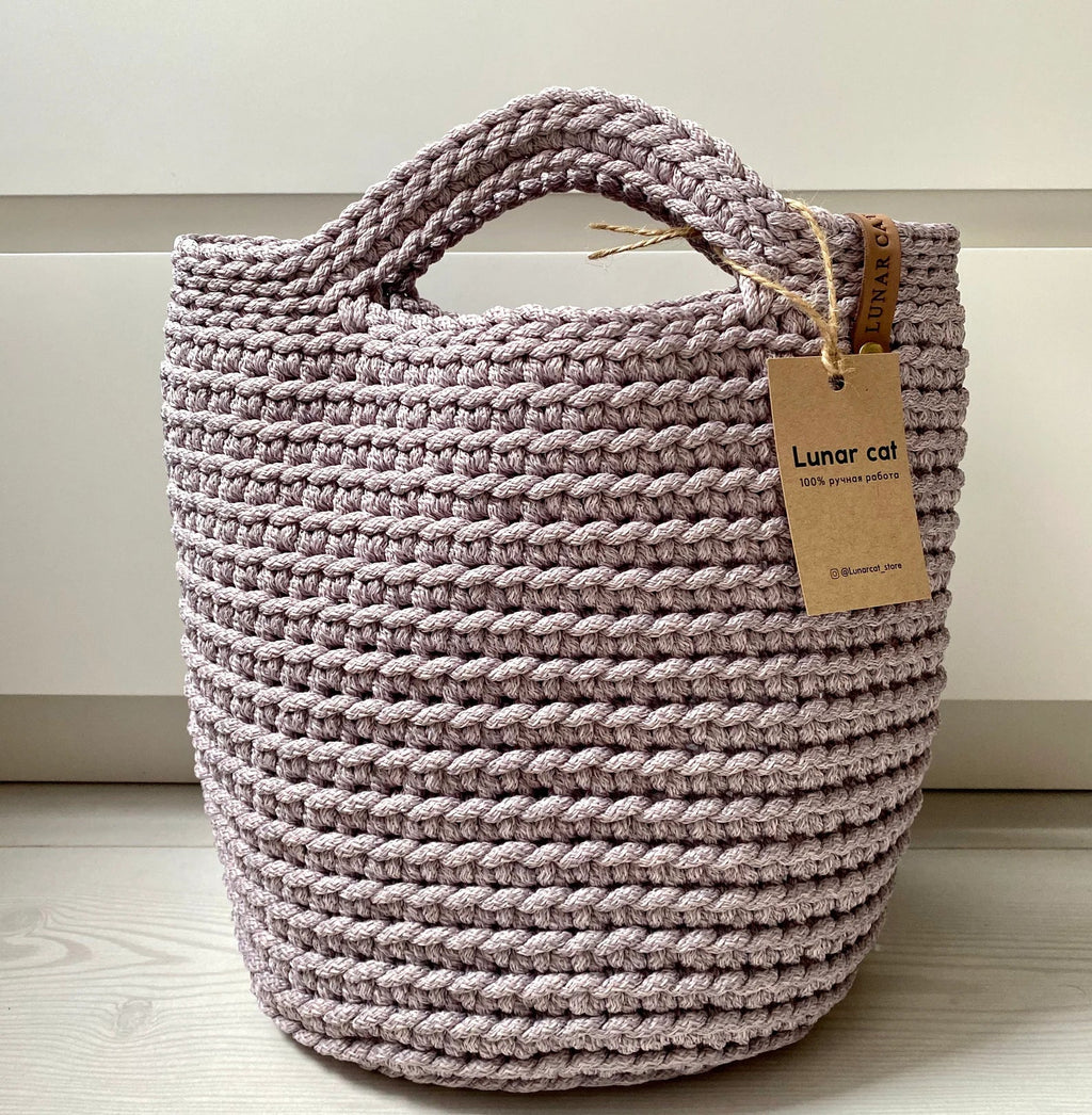 Modern Crochet Tote Bag for Everyday Use – Beginner-Friendly PDF Pattern