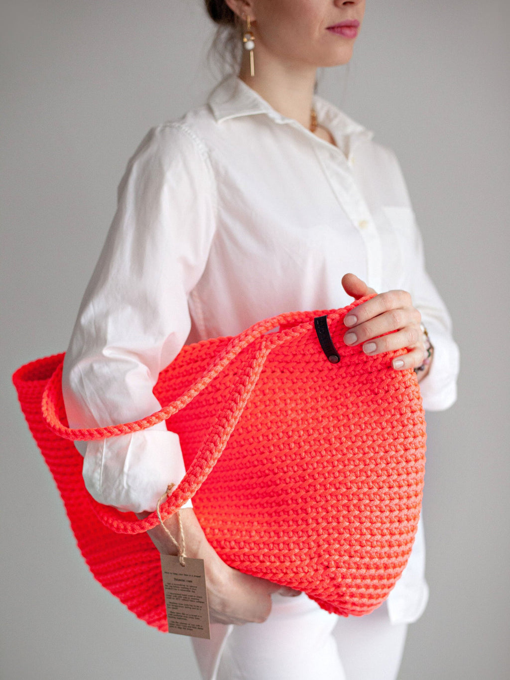 XXL Tote Bag Crochet Pattern – Instant PDF Download for Beginners