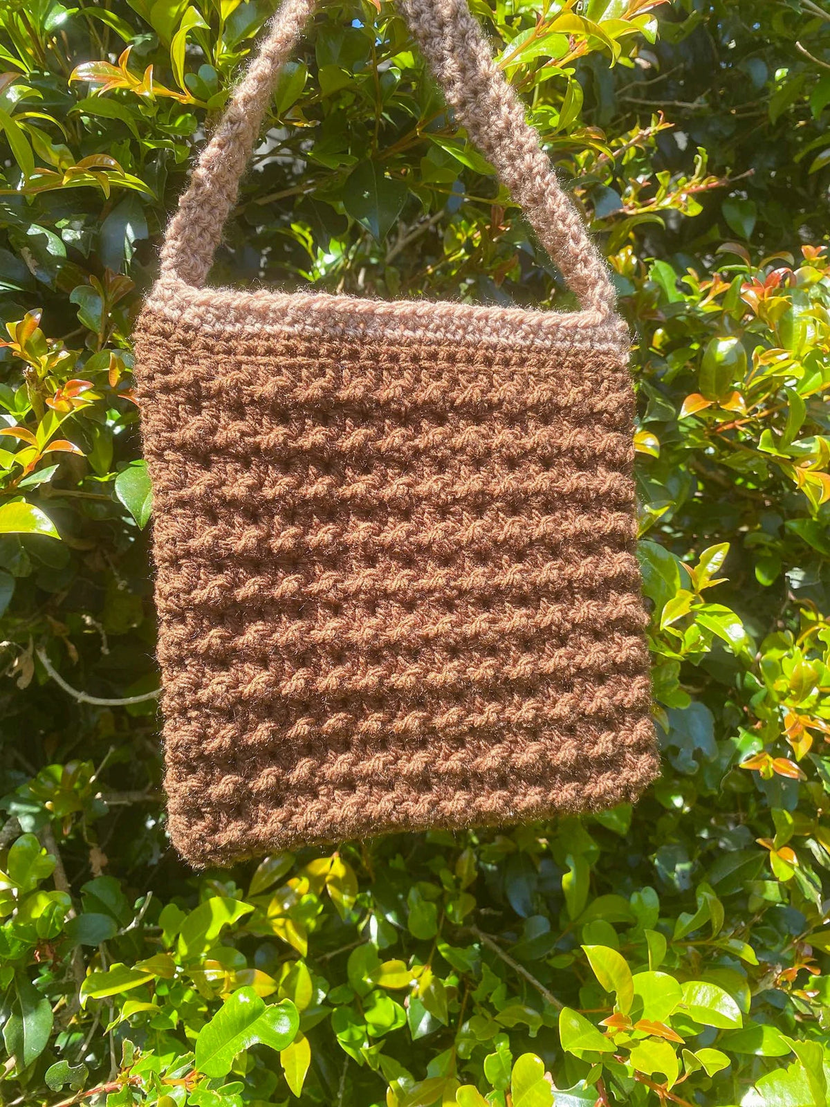 Sunflower Granny Square Bag – Digital PDF Crochet Pattern for a Crossbody Bag