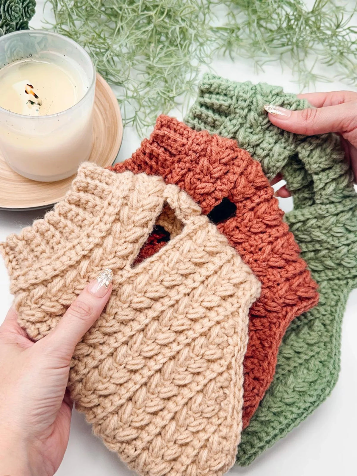 Dog Sweater Crochet Pattern PDF + Video – Top-Down Dog Sweater in 8 Sizes