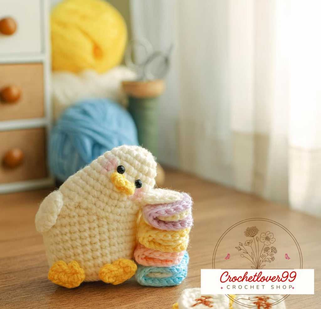 25 Mini Amigurumi Crochet Patterns – PDF Bundle for Keychains & Small Gifts