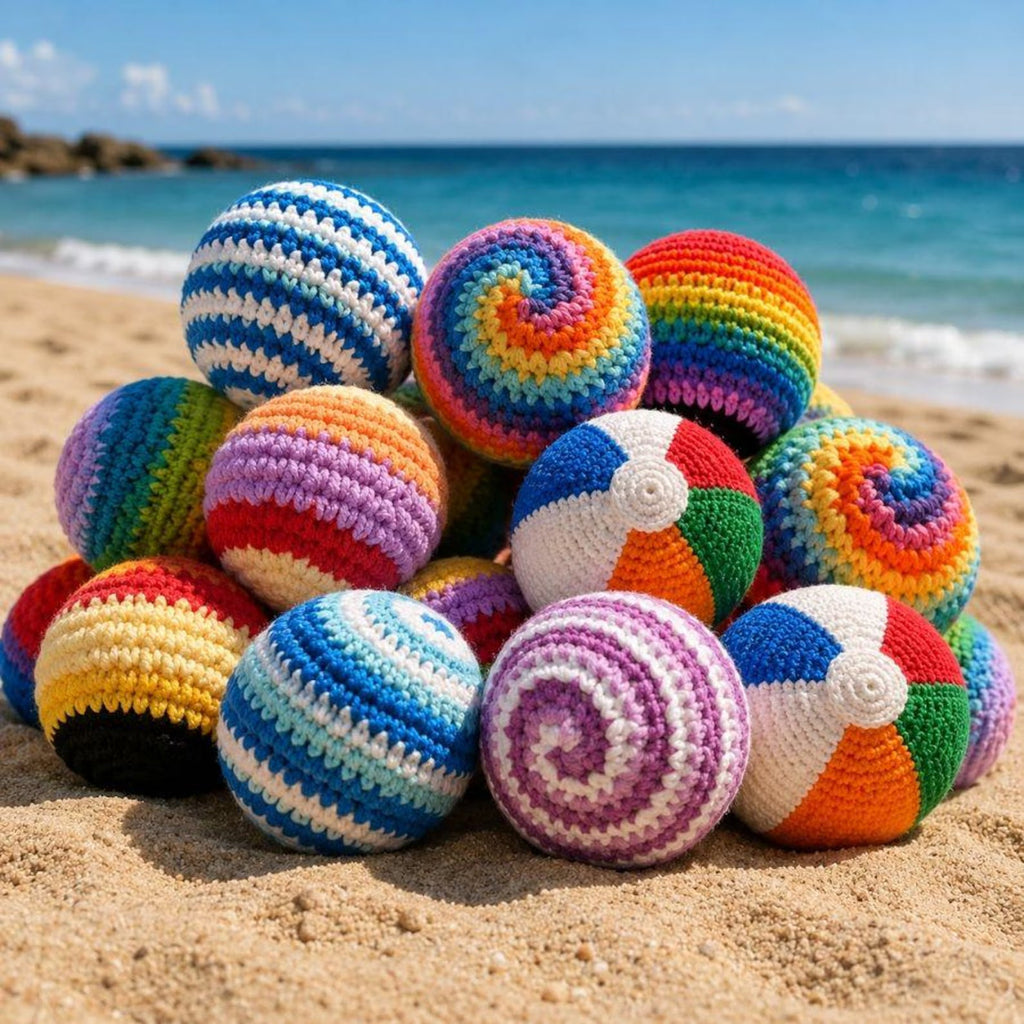 12-in-1 Hacky Sack Crochet Pattern PDF