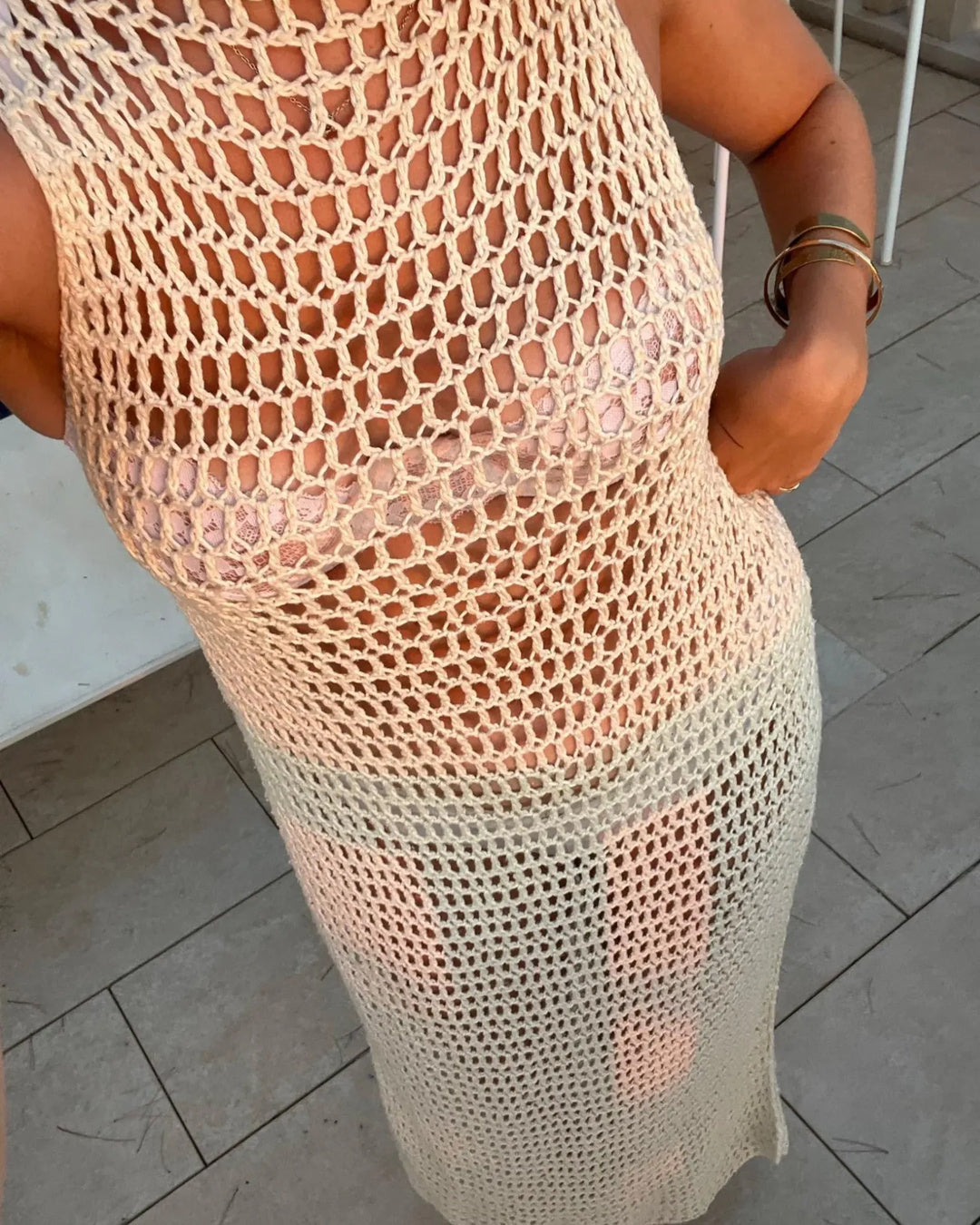 Kiki Crochet Dress Pattern PDF – Airy Summer & Beach Dress to Make Yourself