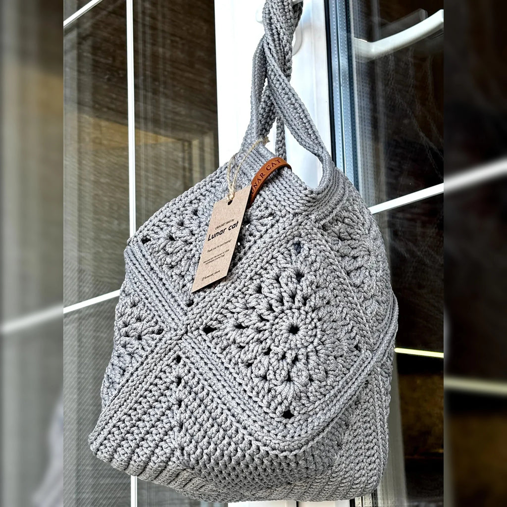 Market Bag Crochet Pattern PDF – Crochet Your Own Stylish Bag