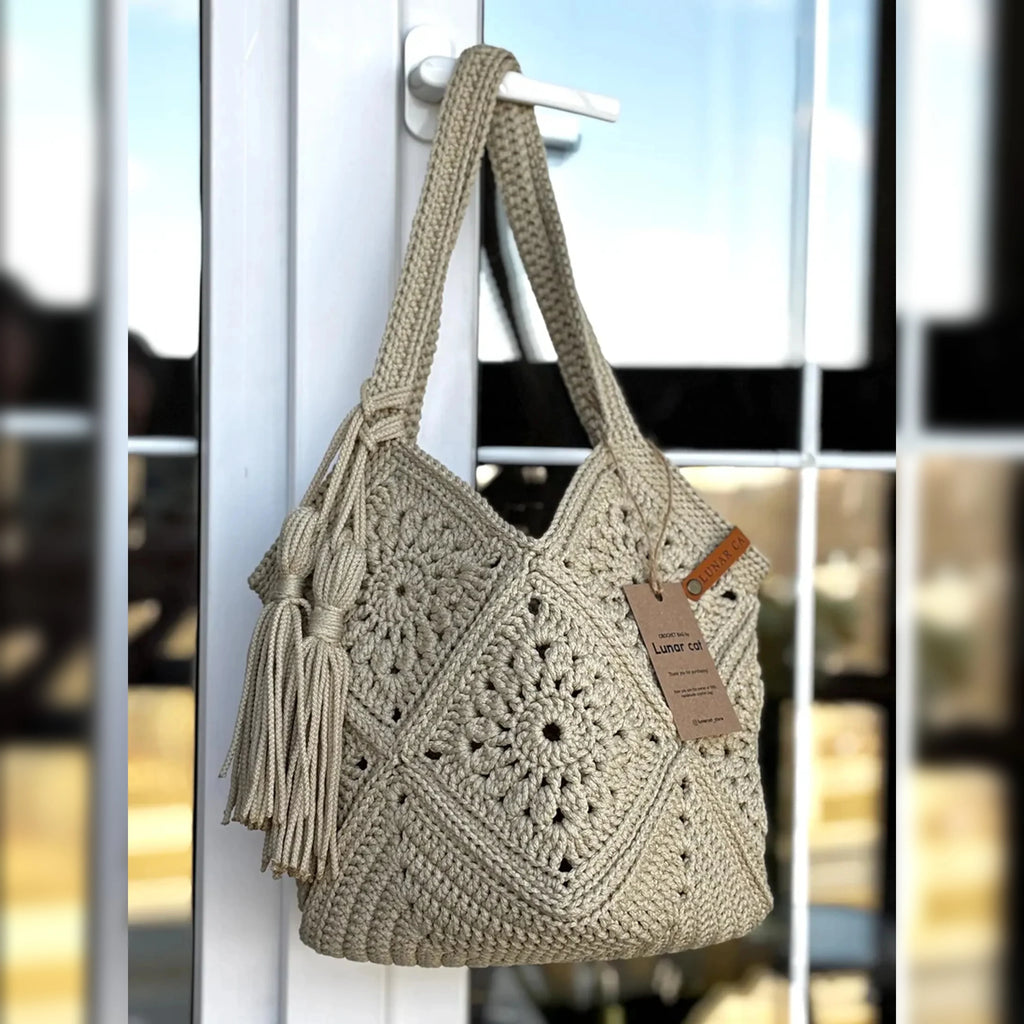 Market Bag Crochet Pattern PDF – Crochet Your Own Stylish Bag