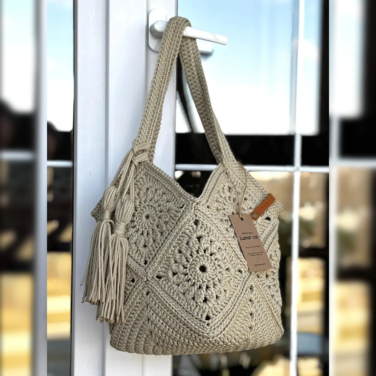 Market Bag Crochet Pattern PDF – Crochet Your Own Stylish Bag