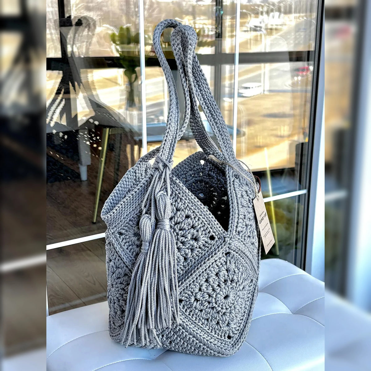 Market Bag Crochet Pattern PDF – Crochet Your Own Stylish Bag