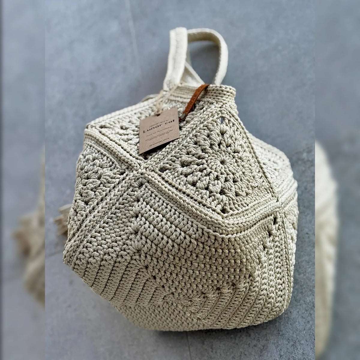 Market Bag Crochet Pattern PDF – Crochet Your Own Stylish Bag